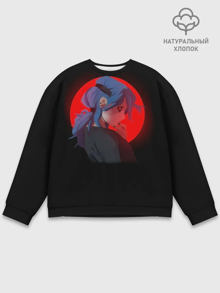 Мужской свитшот базовый / Sally face на закате