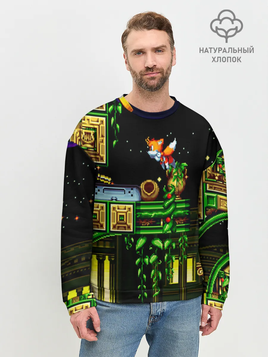 Мужской свитшот базовый / SONIC