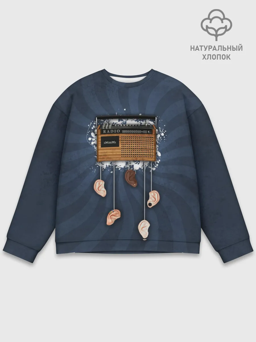 Мужской свитшот базовый / Ramstein Radio