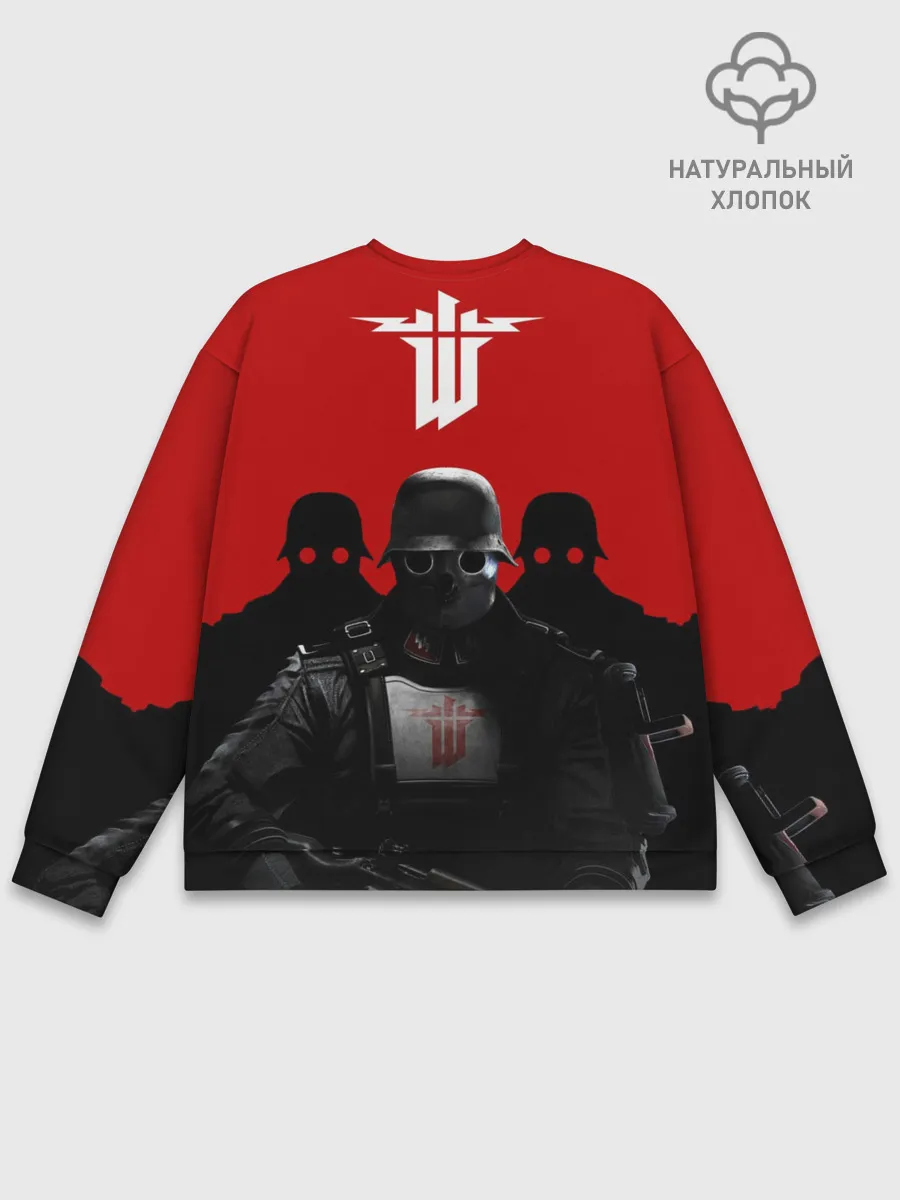 Мужской свитшот базовый / Wolfenstein