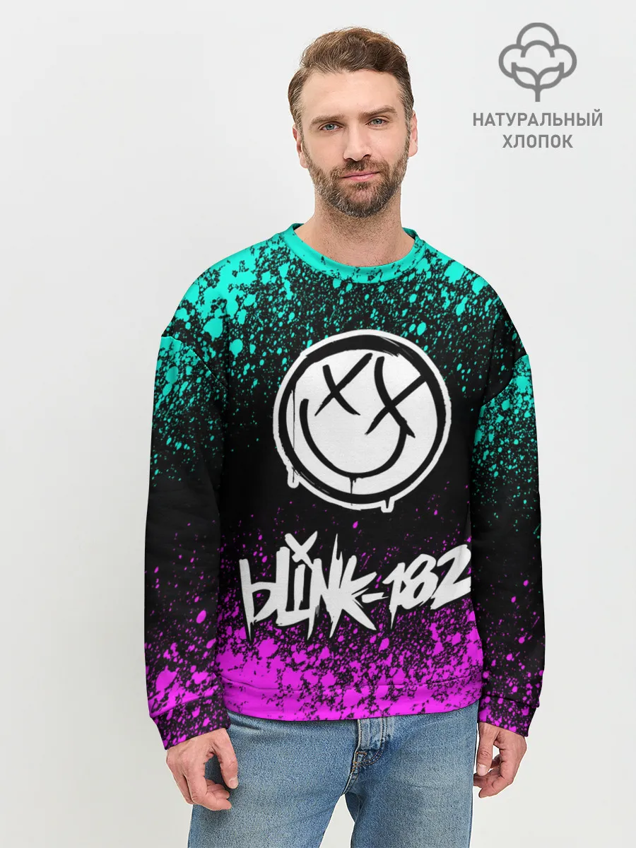 Мужской свитшот базовый / Blink-182
