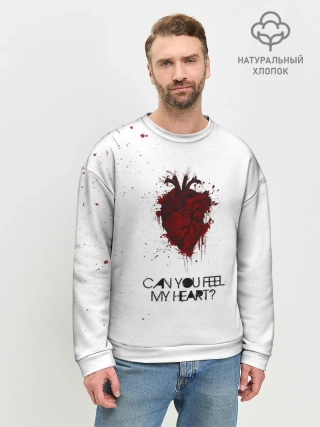Мужской свитшот базовый / Can You Feel My Heart - BMTH
