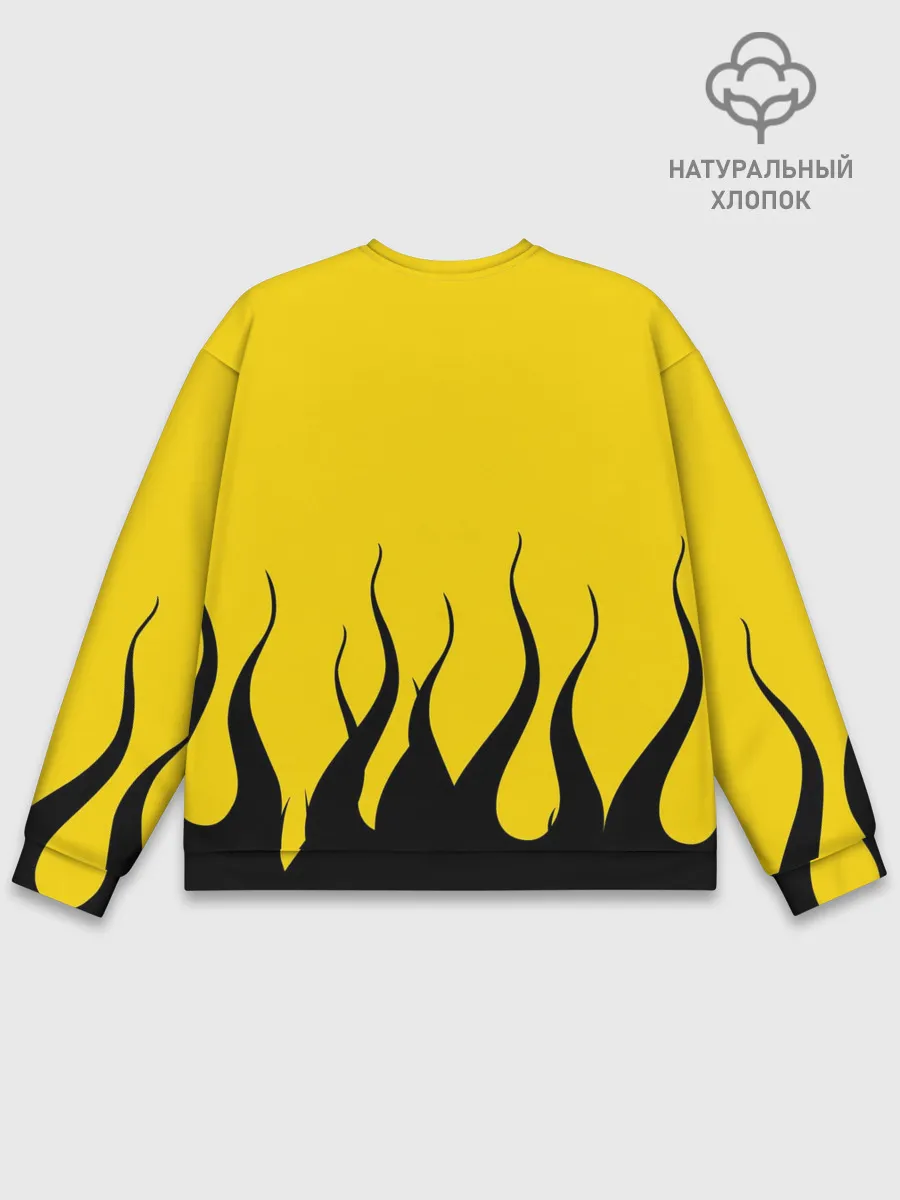 Мужской свитшот базовый / CYBERPUNK 2077