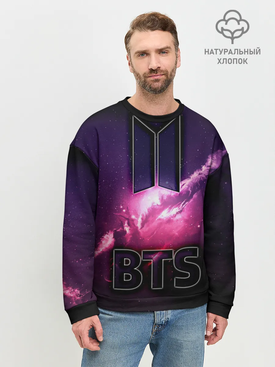 Мужской свитшот базовый / РЮКЗАК BTS