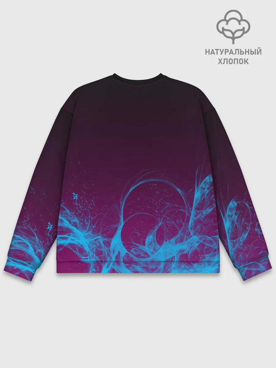 Мужской свитшот базовый / CYBERPUNK 2077