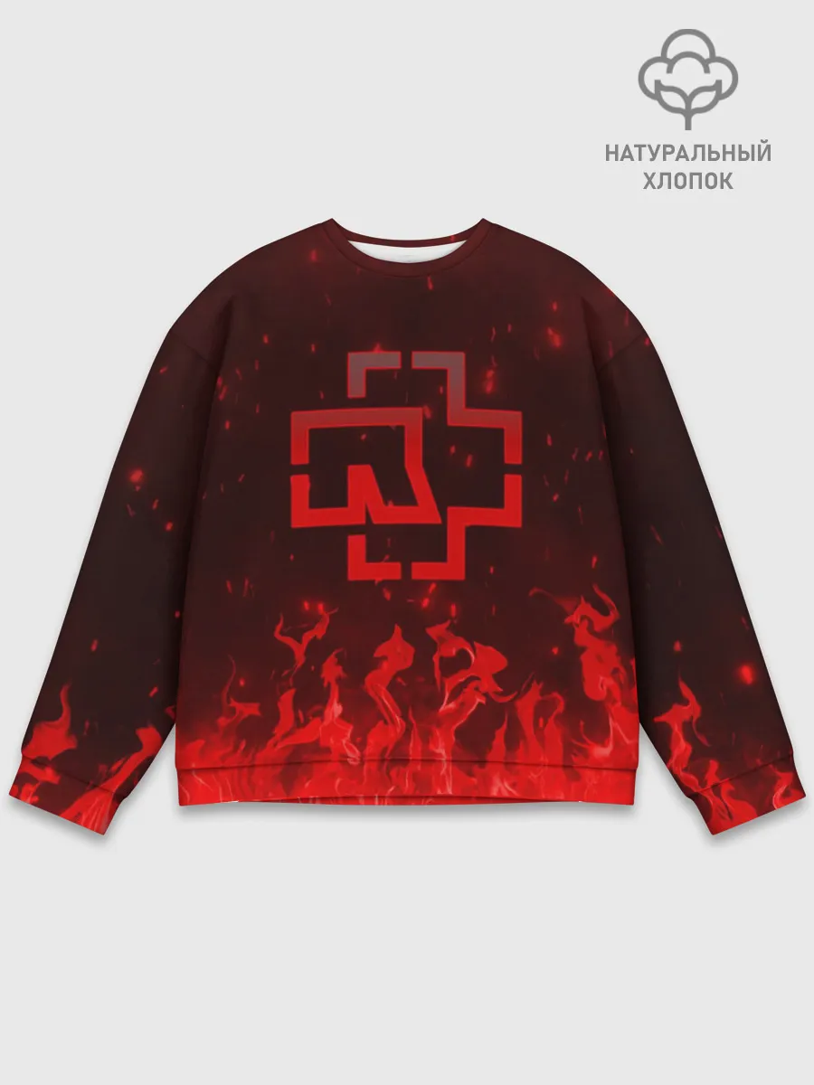 Мужской свитшот базовый / Rammstein