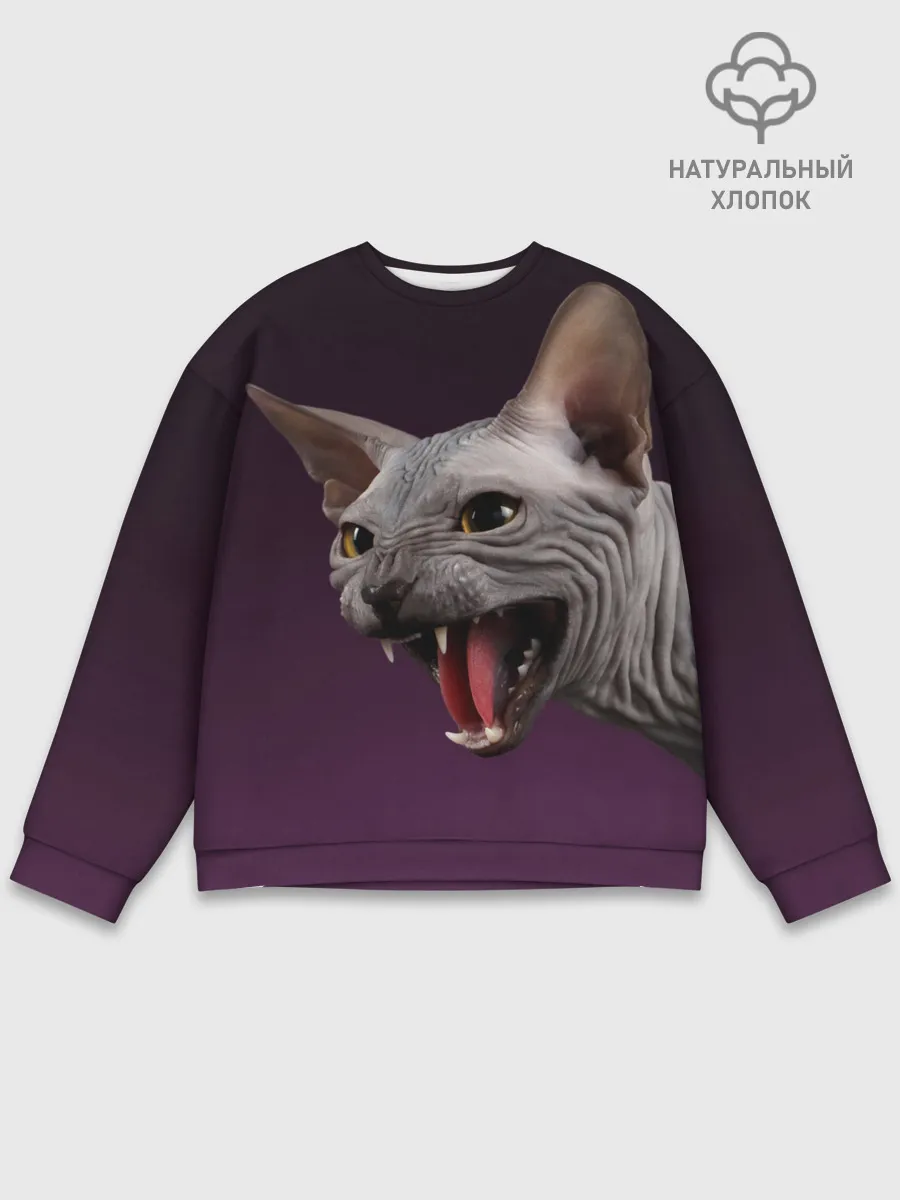 Мужской свитшот базовый / Сфинкс