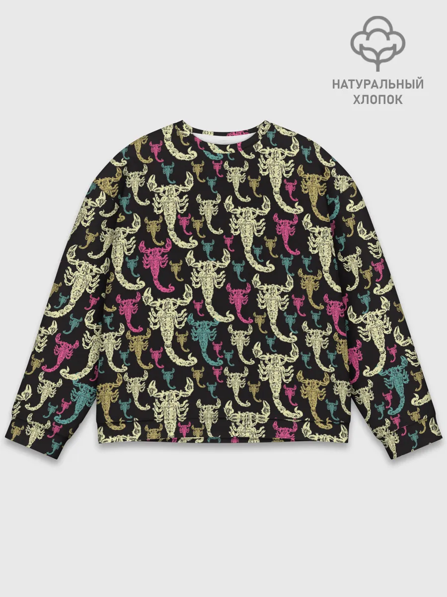 Мужской свитшот базовый / Скорпионы