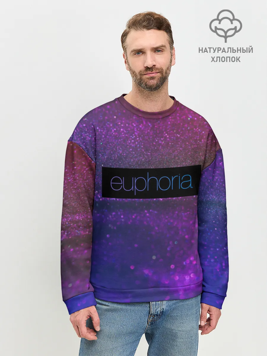 Мужской свитшот базовый / сериал Euphoria