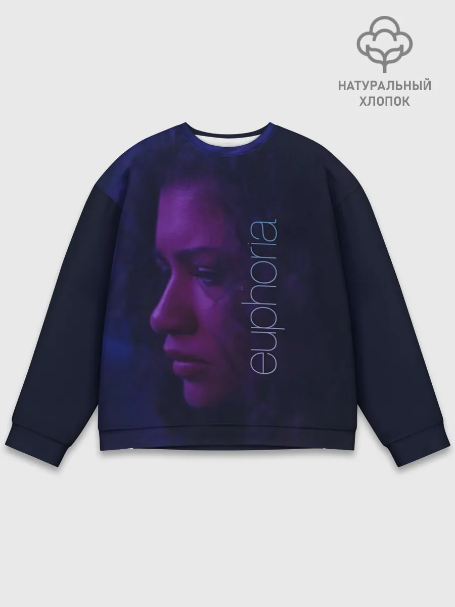 Мужской свитшот базовый / сериал Euphoria
