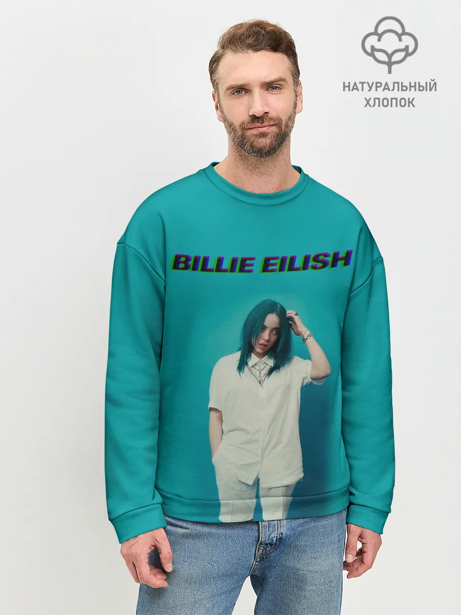 Мужской свитшот базовый / Billie Eilish