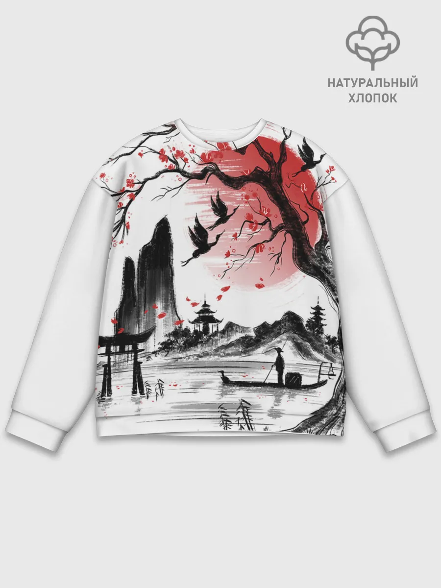 Мужской свитшот базовый / ЯПОНСКАЯ МЕЧТА | JAPAN DREAM