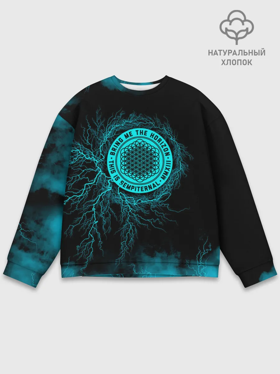 Мужской свитшот базовый / Bring Me the Horizon