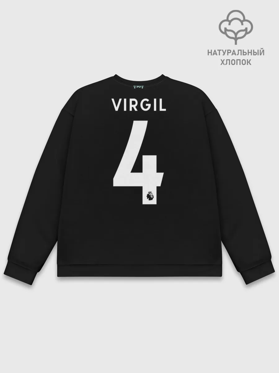 Мужской свитшот базовый / Virgil van Dijk third 19-20