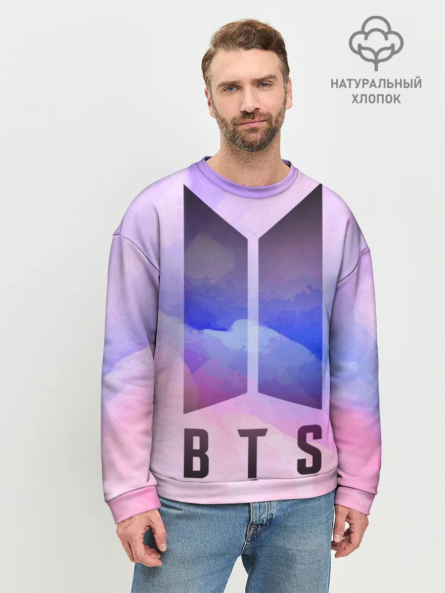 Мужской свитшот базовый / BTS