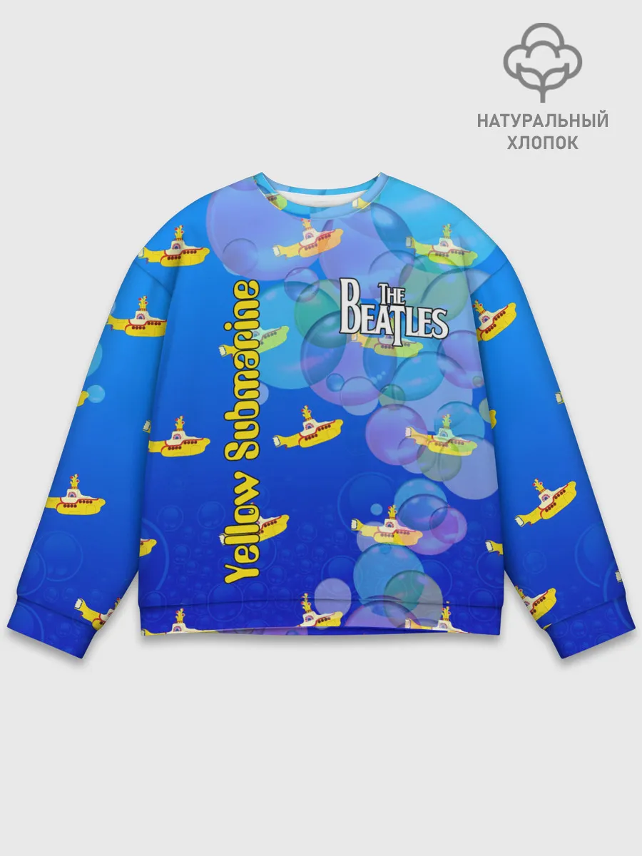 Мужской свитшот базовый / The Beatles