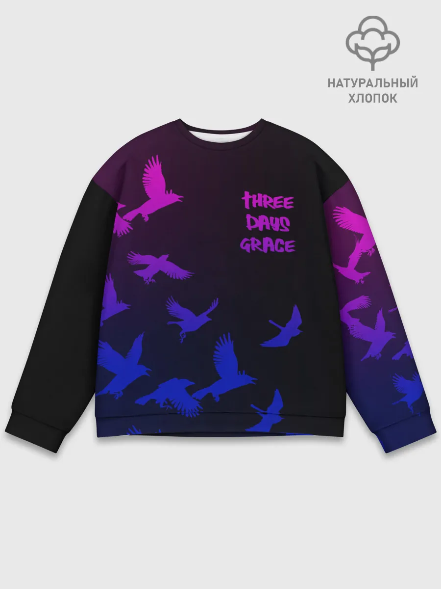 Мужской свитшот базовый / Three Days Grace
