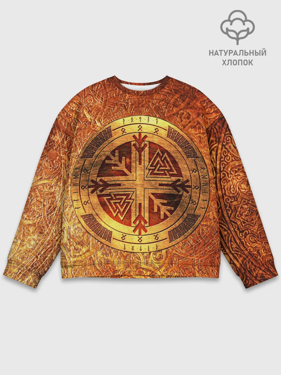 Мужской свитшот базовый / Кельтские узоры