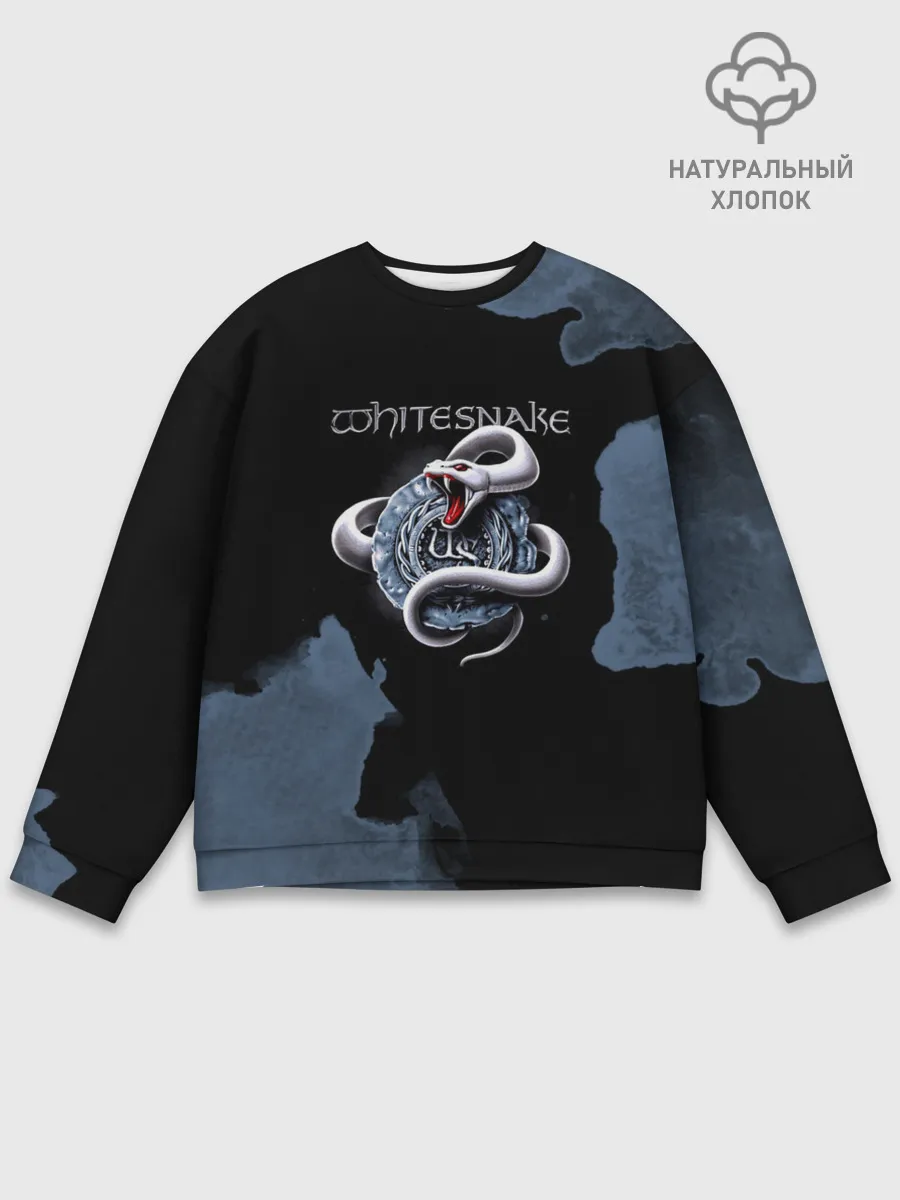 Мужской свитшот базовый / WHITESNAKE