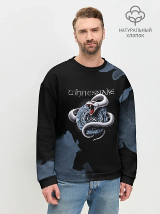 Мужской свитшот базовый / WHITESNAKE