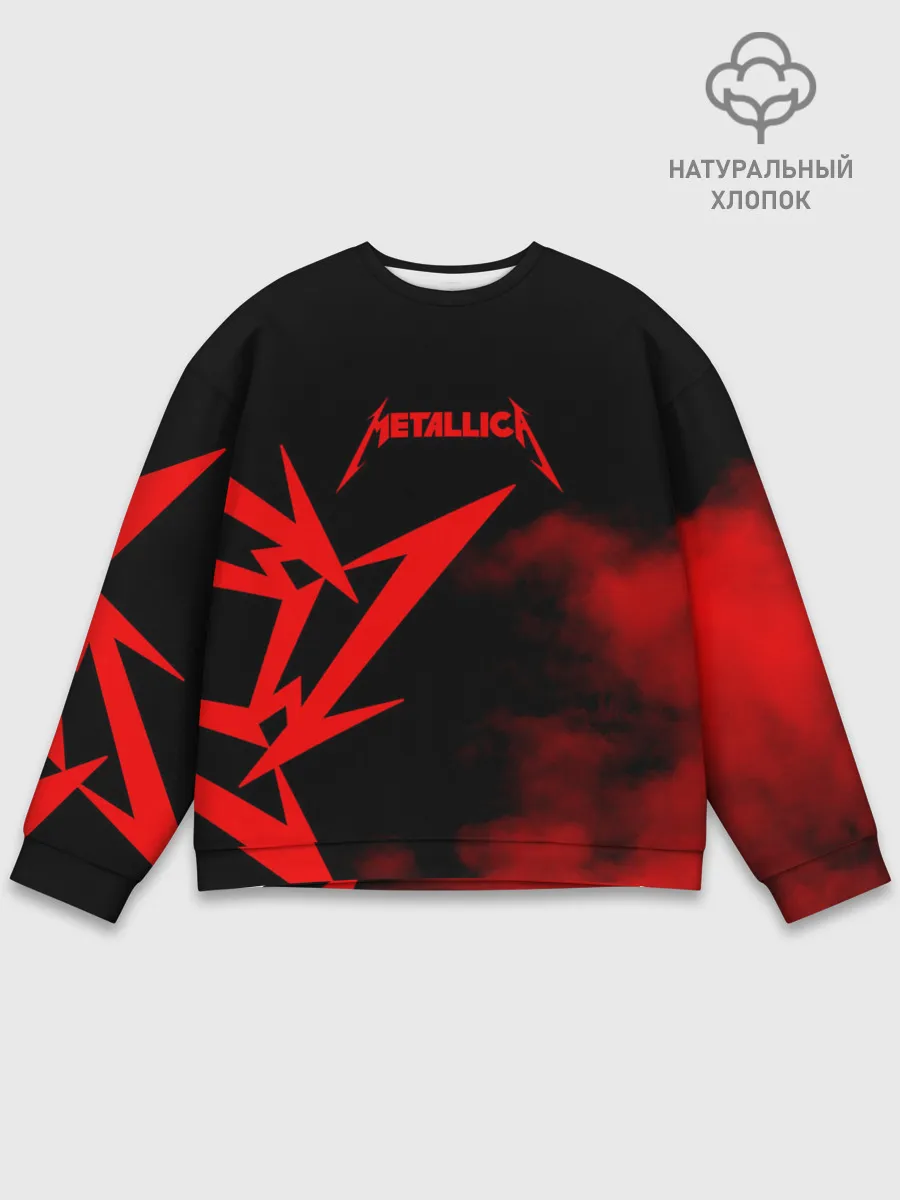 Мужской свитшот базовый / Metallica