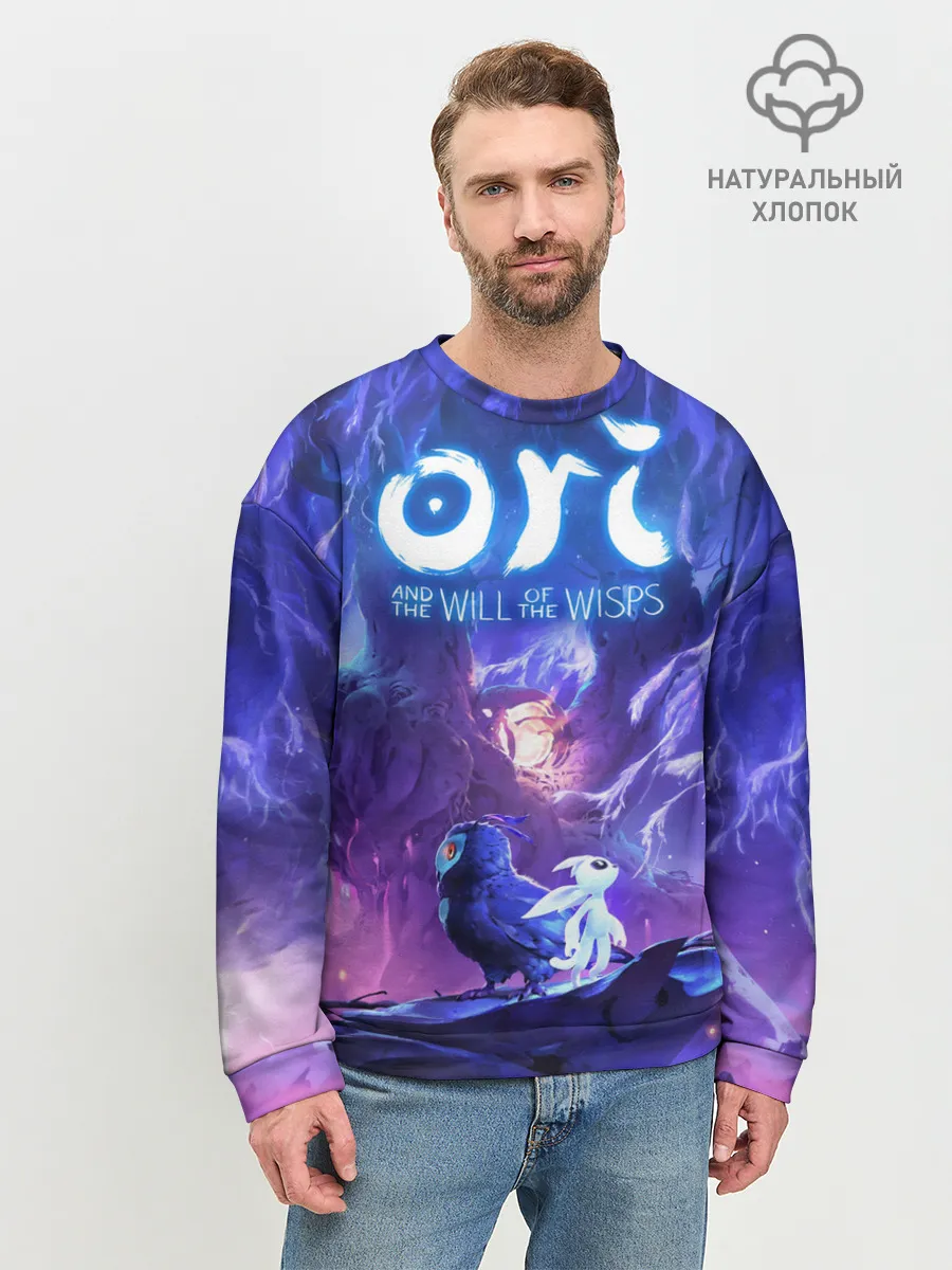 Мужской свитшот базовый / Ori - And The Will Of The Wisp