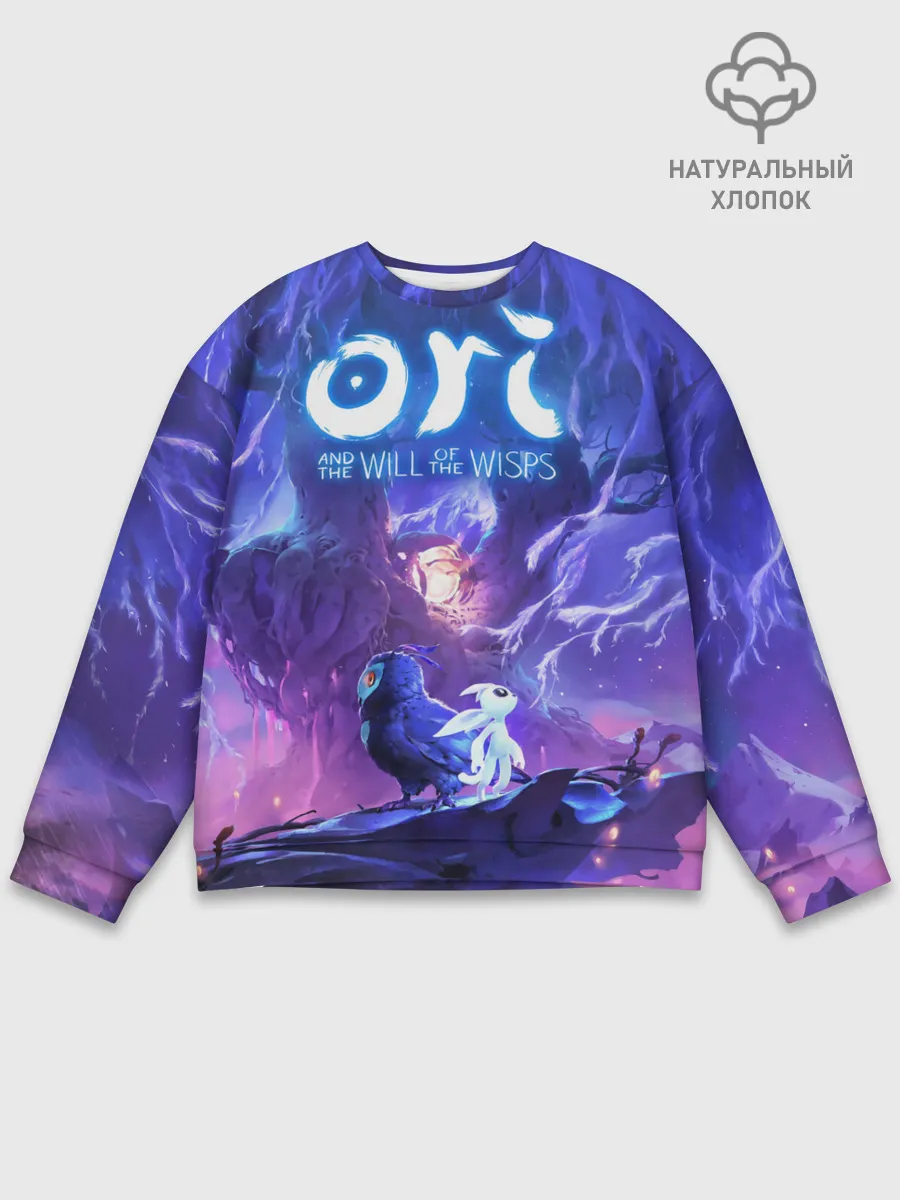 Мужской свитшот базовый / Ori - And The Will Of The Wisp