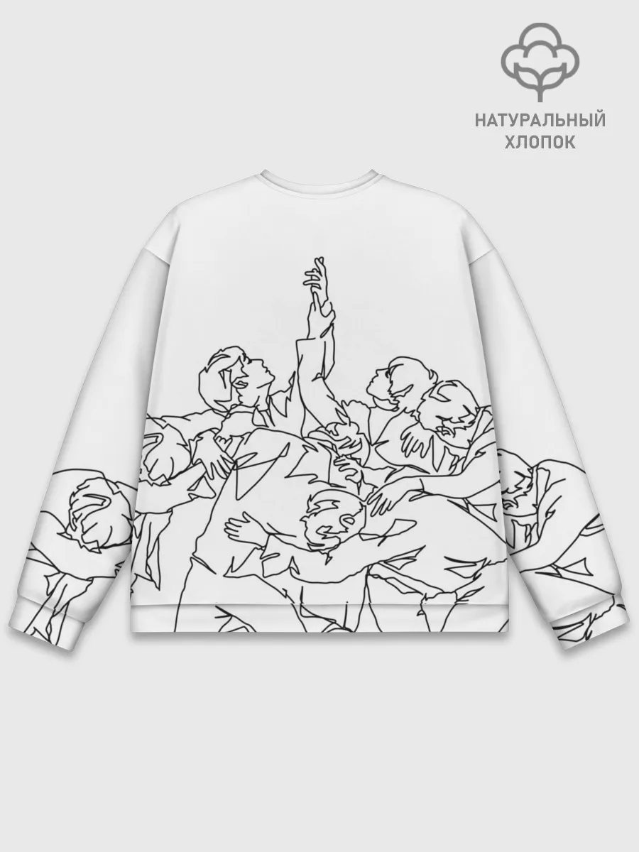 Мужской свитшот базовый / BTS