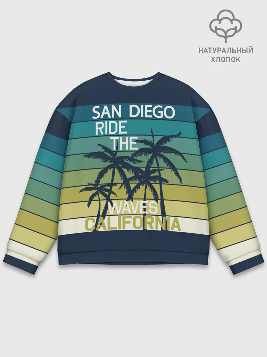 Мужской свитшот базовый / California