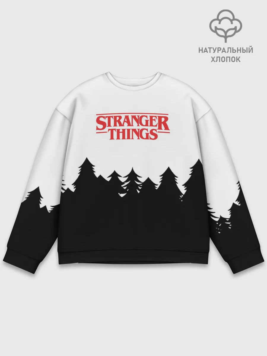 Мужской свитшот базовый / STRANGER THINGS