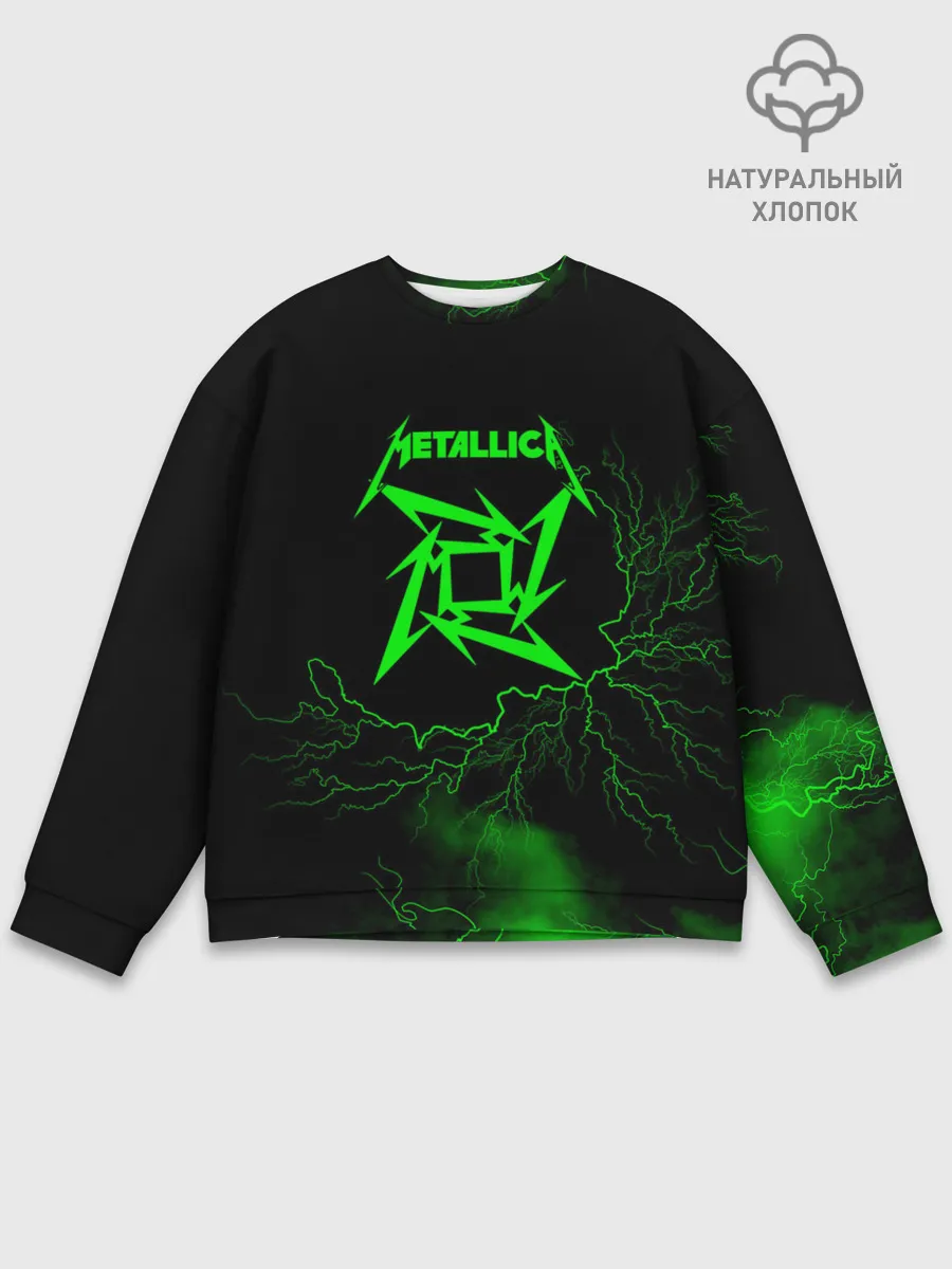 Мужской свитшот базовый / Metallica