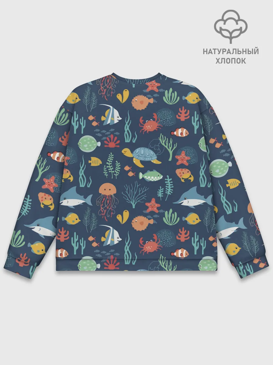 Мужской свитшот базовый / Завтрак