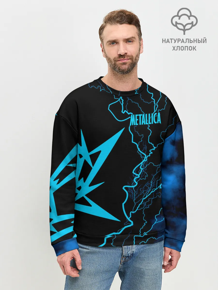 Мужской свитшот базовый / Metallica