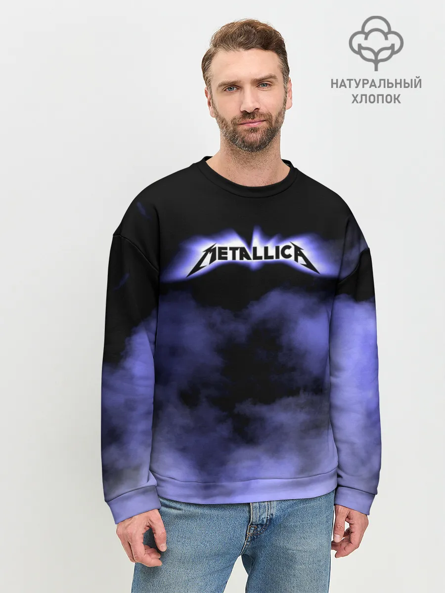 Мужской свитшот базовый / Metallica
