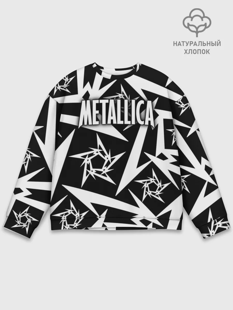 Мужской свитшот базовый / Metallica