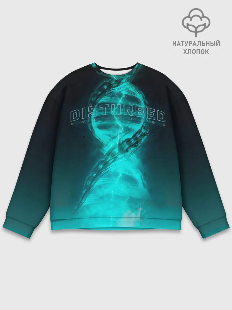 Мужской свитшот базовый / Disturbed. Evolution