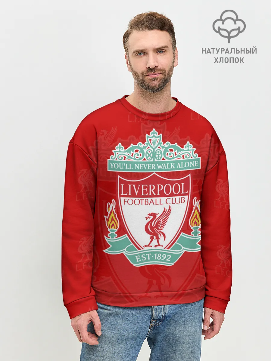 Мужской свитшот базовый / Liverpool
