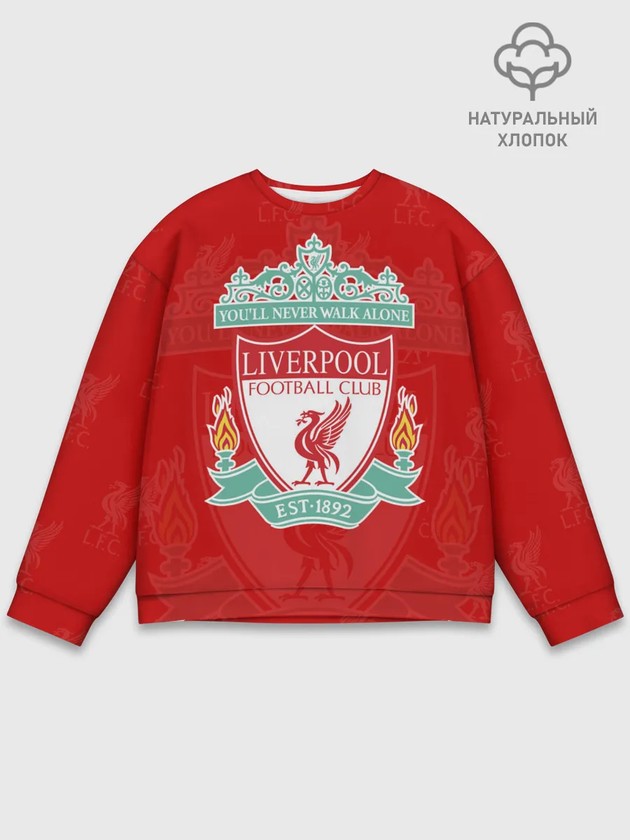 Мужской свитшот базовый / Liverpool