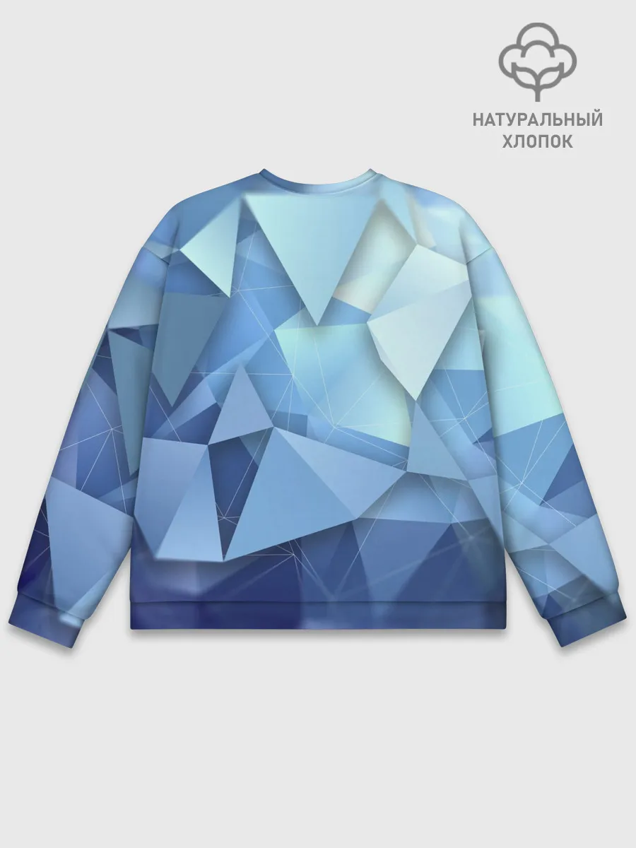 Мужской свитшот базовый / абстракция