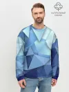Мужской свитшот базовый / абстракция