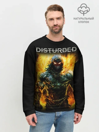 Мужской свитшот базовый / Disturbed