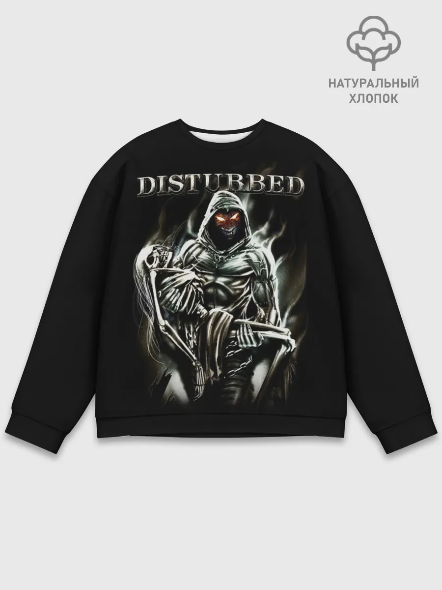Мужской свитшот базовый / Disturbed
