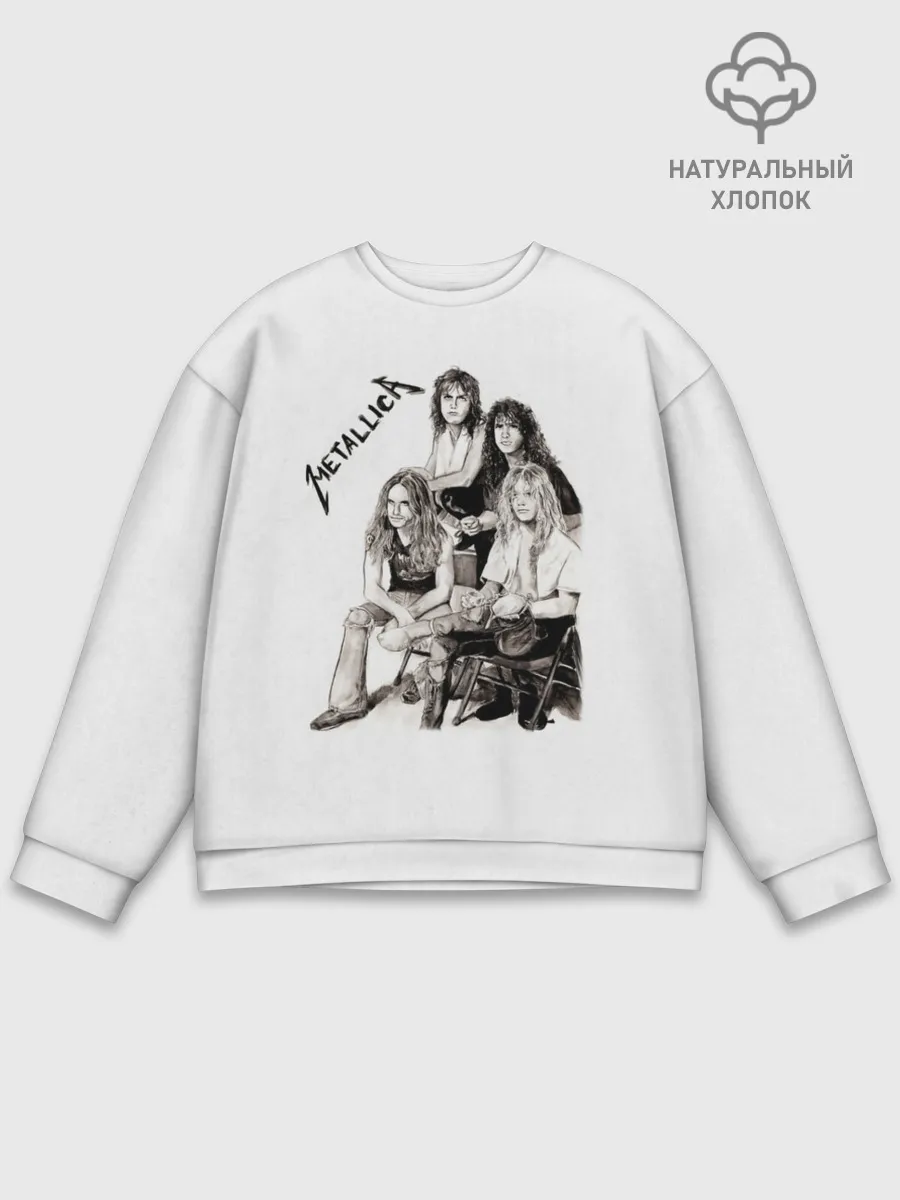 Мужской свитшот базовый / Metallica