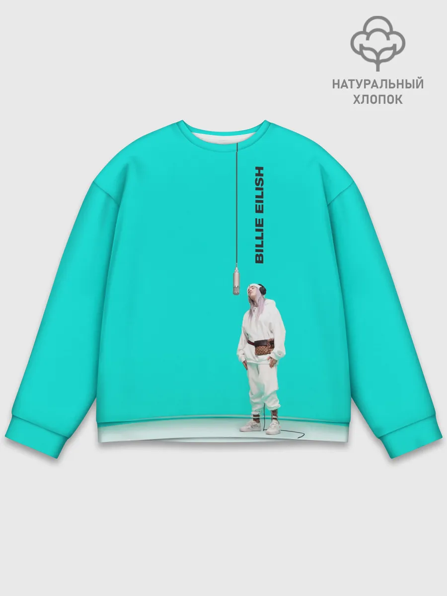 Мужской свитшот базовый / Billie Eilish