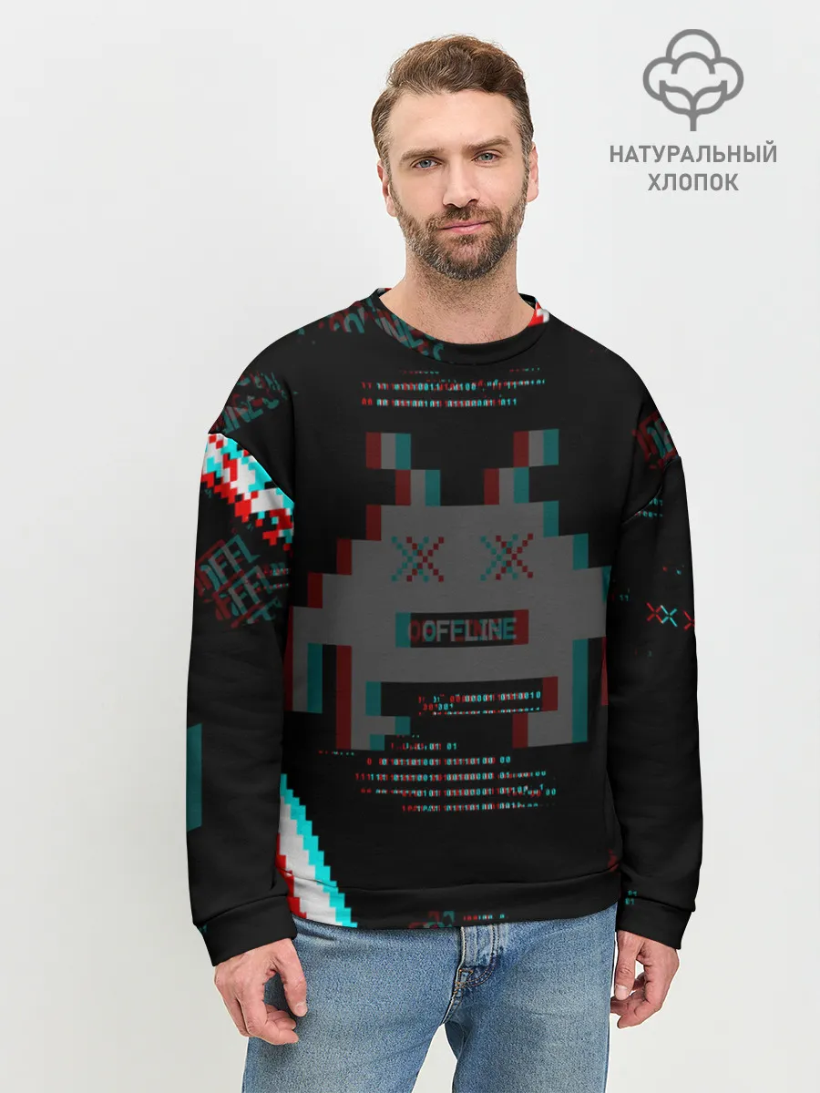 Мужской свитшот базовый / WATCH DOGS DED SEC