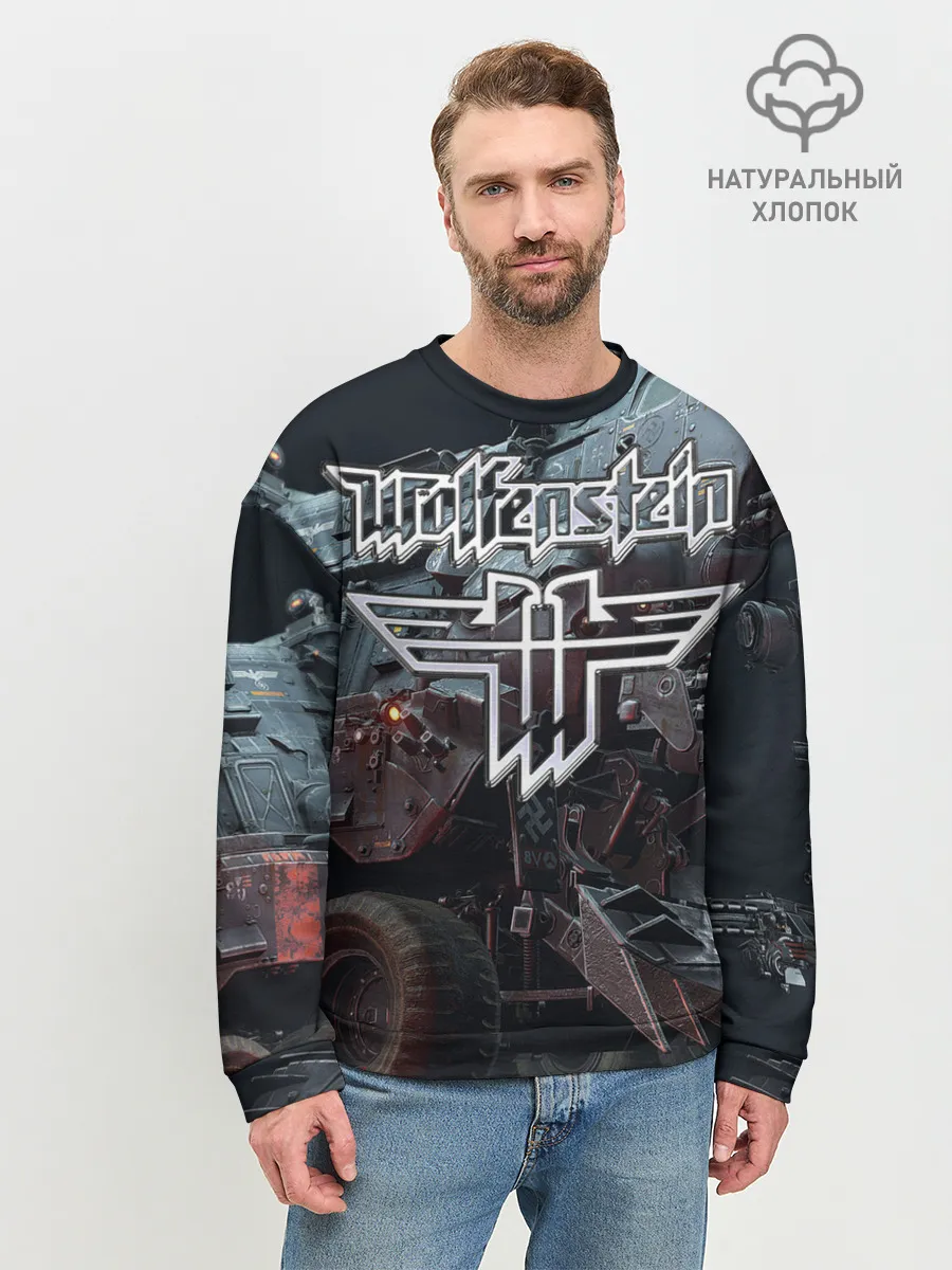 Мужской свитшот базовый / Wolfenstein