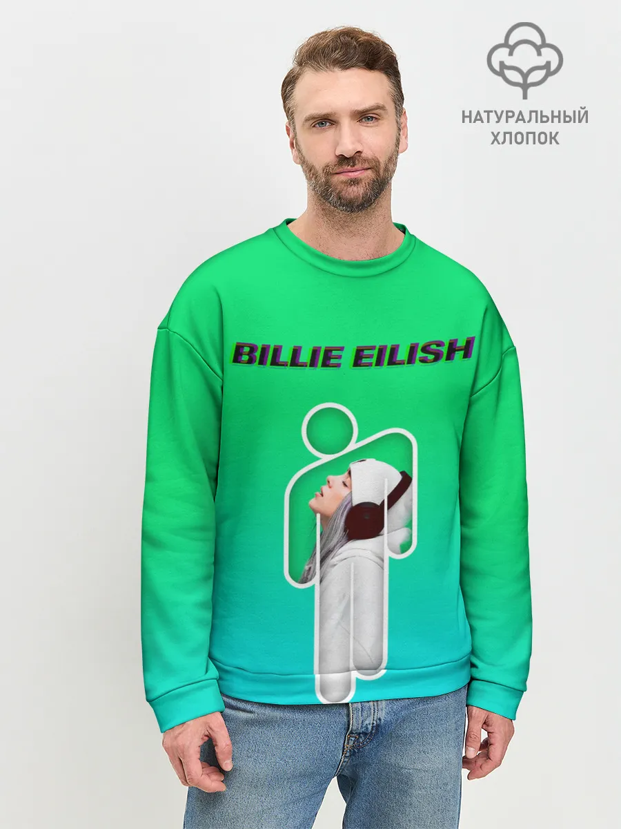 Мужской свитшот базовый / Billie Eilish