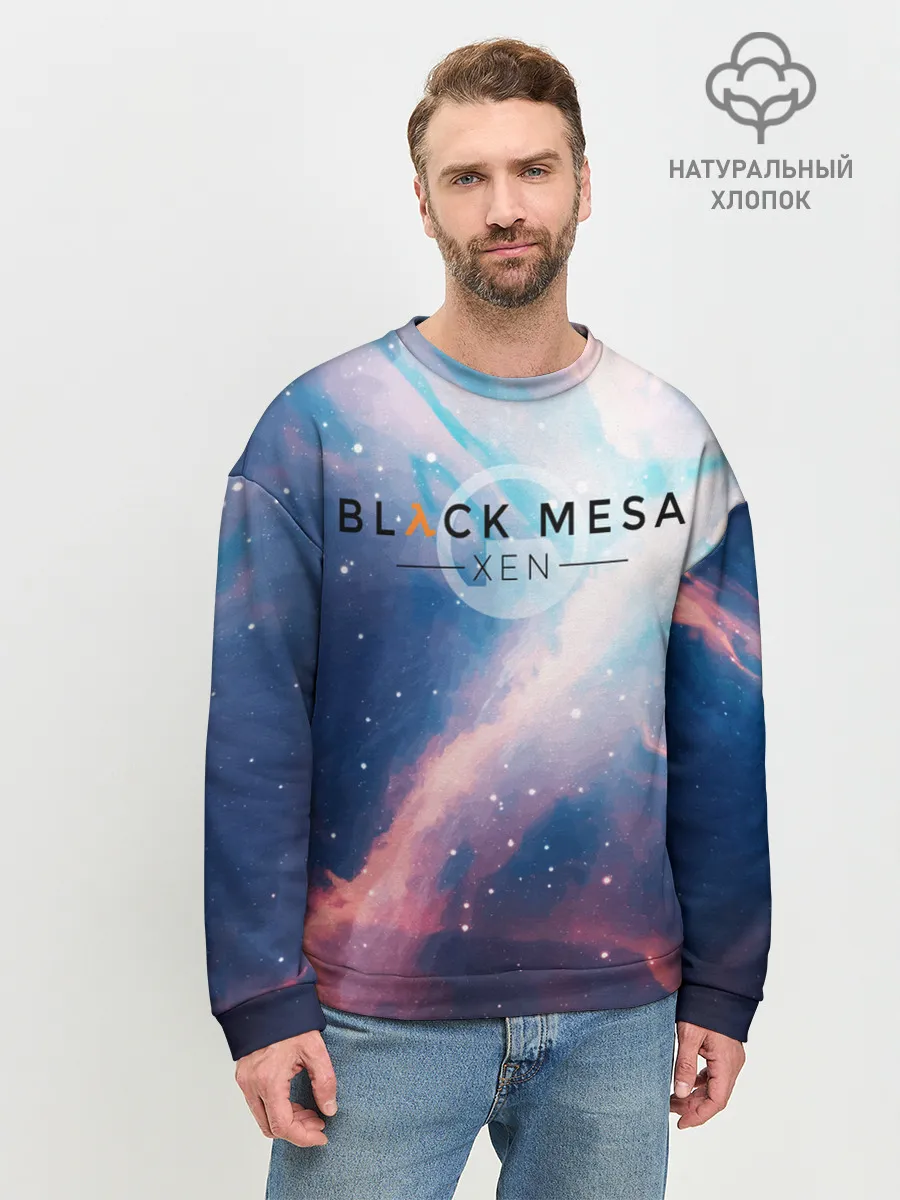 Мужской свитшот базовый / HALF-LIFE - Black Mesa: XEN