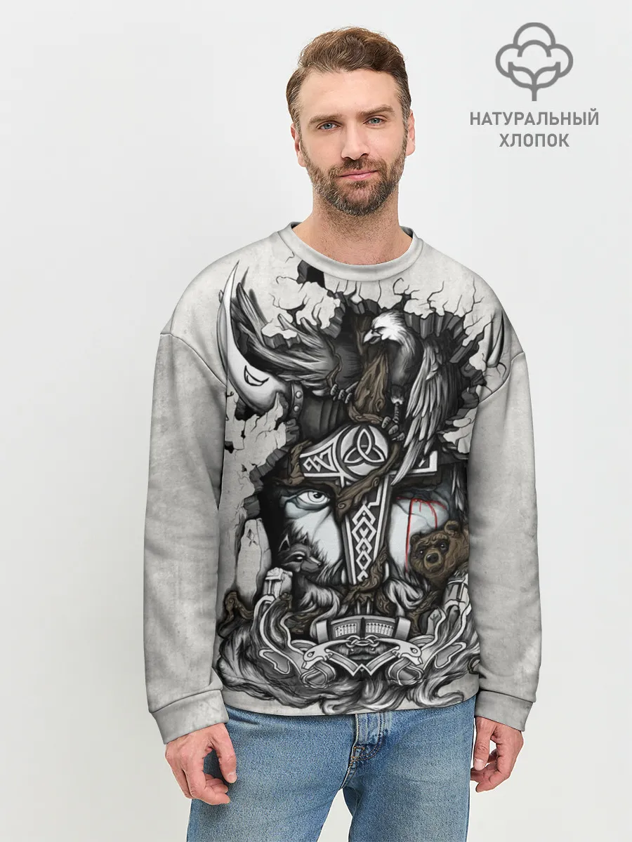 Мужской свитшот базовый / Скандинав