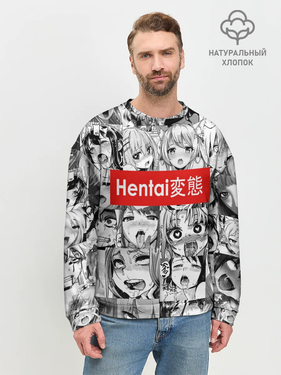 Мужской свитшот базовый / Японская анимация